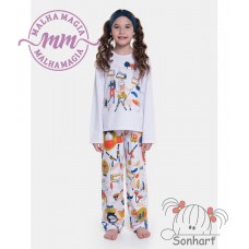 PIJAMA KIDS FEMININO